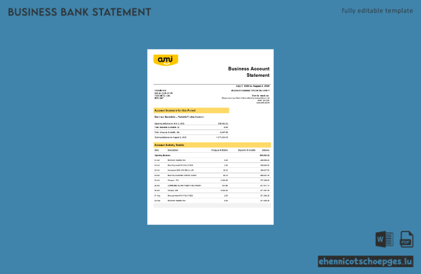 Ami Insurance Limited – Unternehmensmitteilung (Word- und PDF-Format) – 1 Beispielvorschau